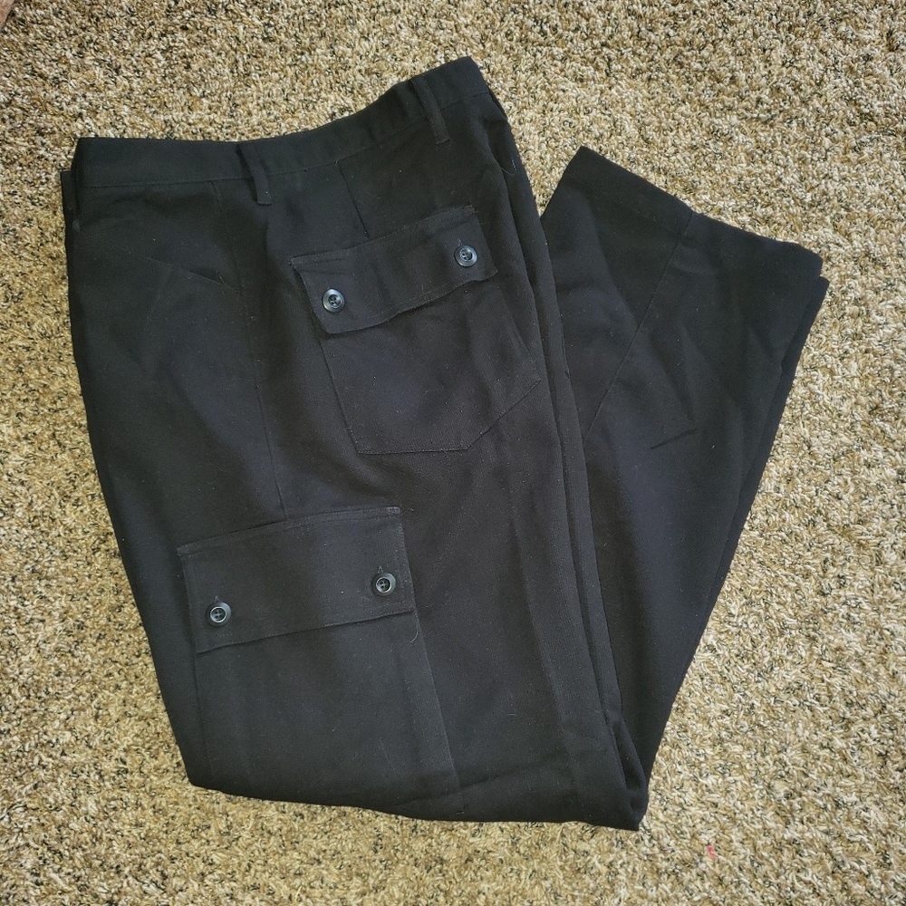 BC Ethic Smooth Custom Fit Black Cargo Pants
